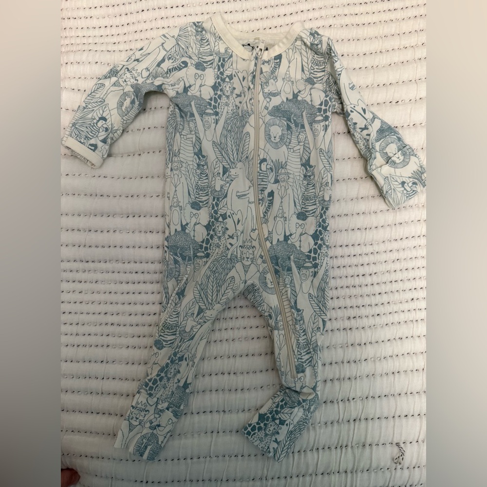 Wilson and Frenchie organic onsie